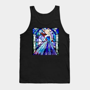 Ice Queen Stained Glass Window Tank Top